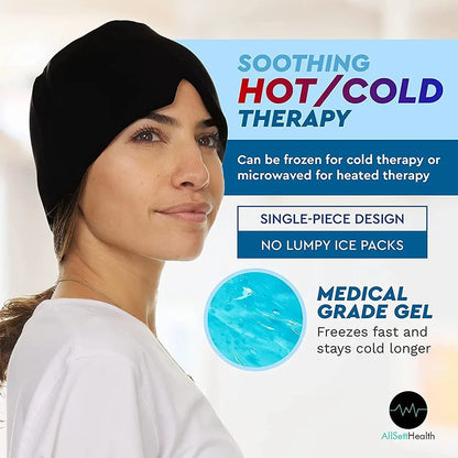 Migraine Relief Cap (Hot & Cold Therapy)