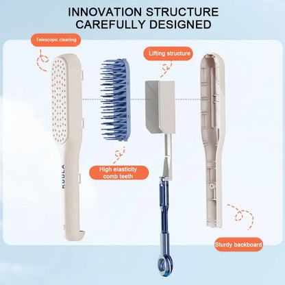 Magic Self Cleaning Hair Brush