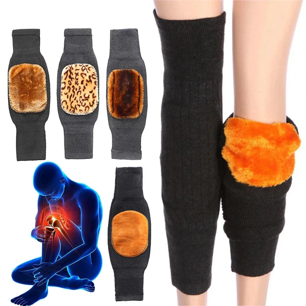 Warm Wool Knee Pads Pair