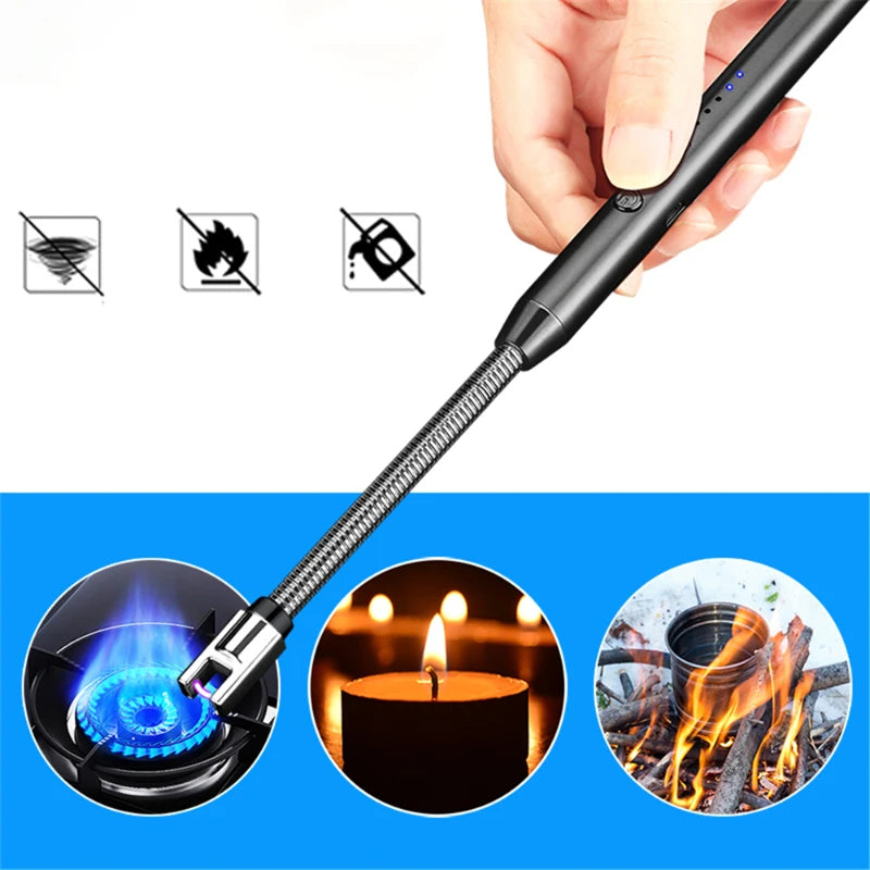 Electric Arc Lighter Rechargeable Stove Lighters