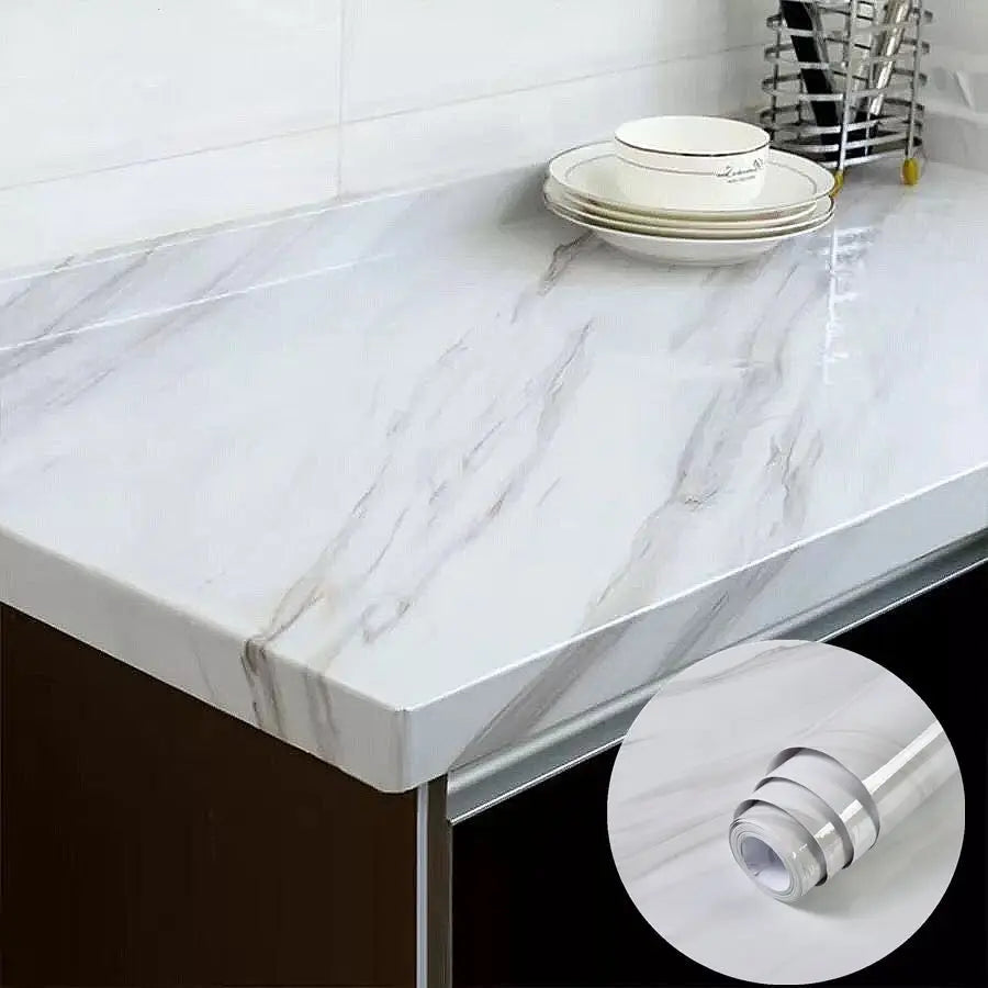 DIY Marble Sheet for Kitchen Top