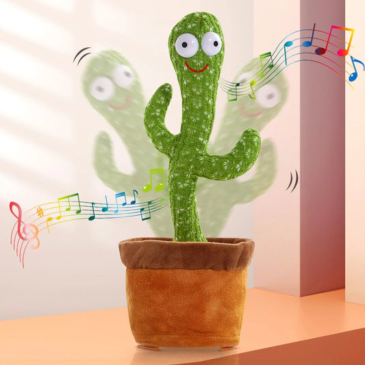 Cute Dancing and Talking Cactus Toy