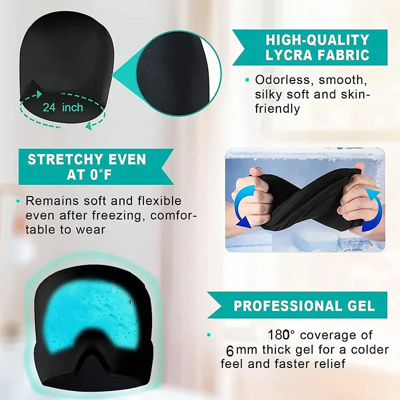 Migraine Relief Cap (Hot & Cold Therapy)